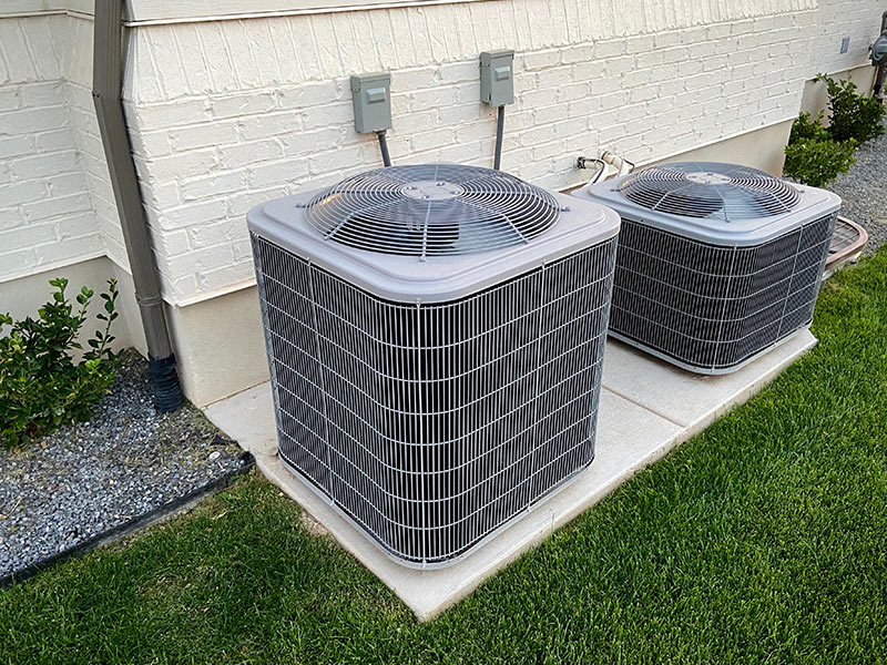 ac units installed at residential property exteriors st ann mo